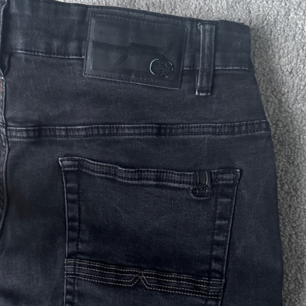 Classic Charcoal Denim Jeans